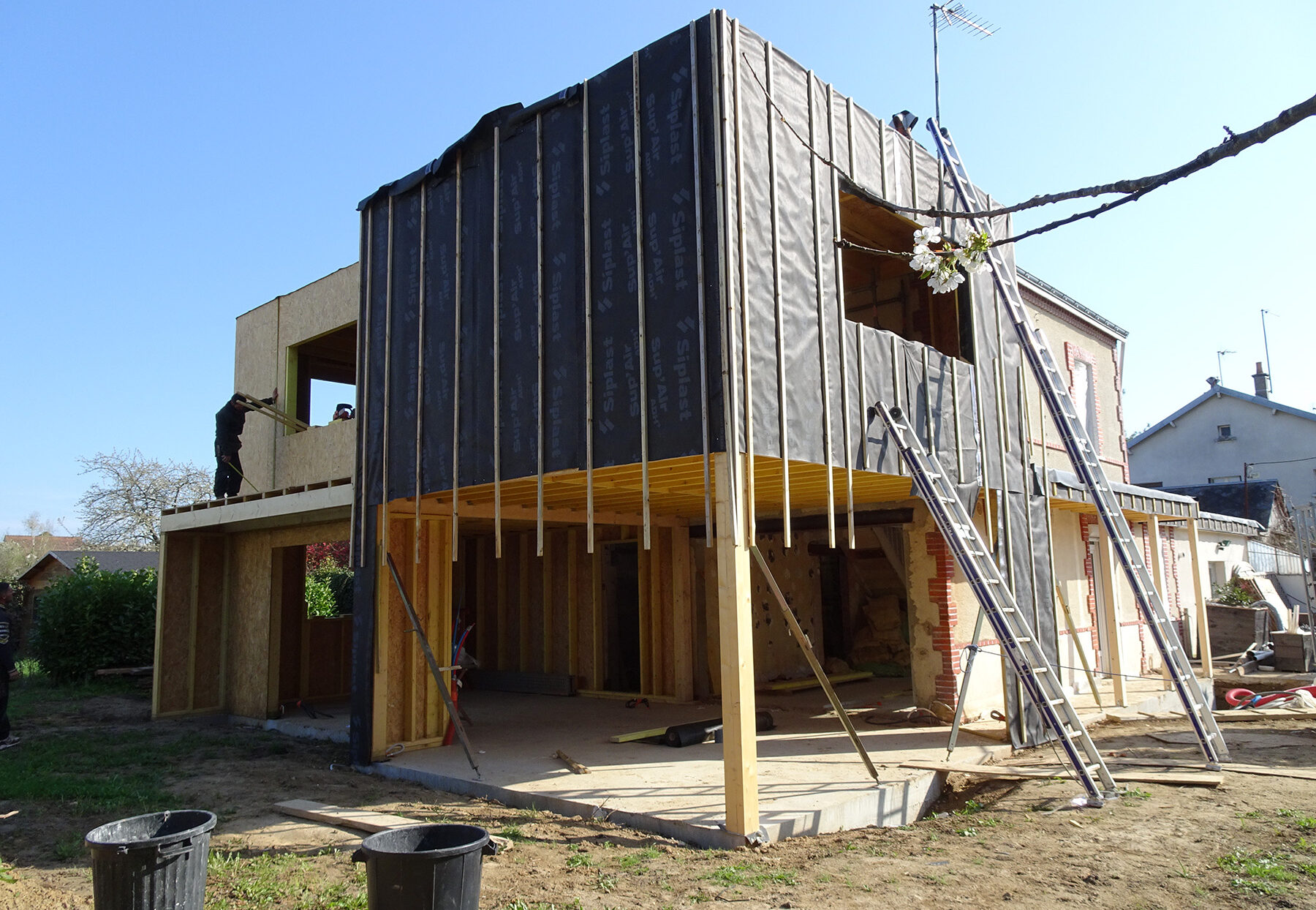 REHABILITATION MAISON ST CYR SUR LOIRE