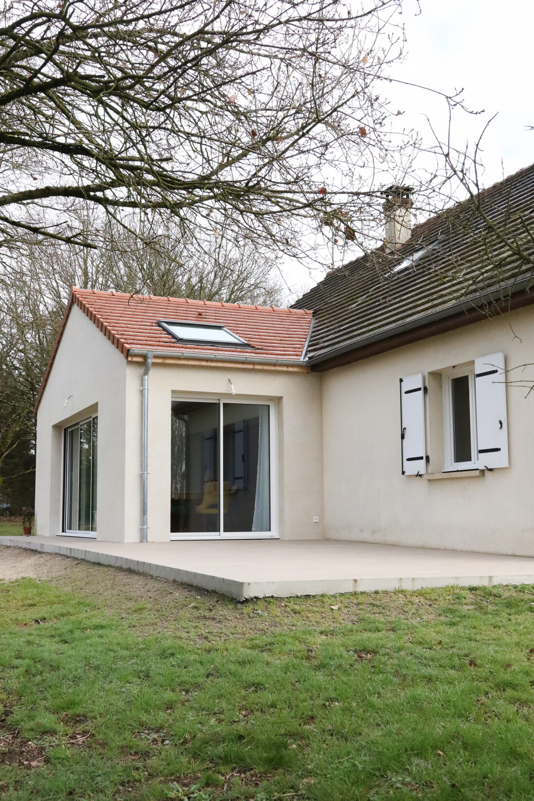 Extension Maison Habitation Cléré Les Pins (37)