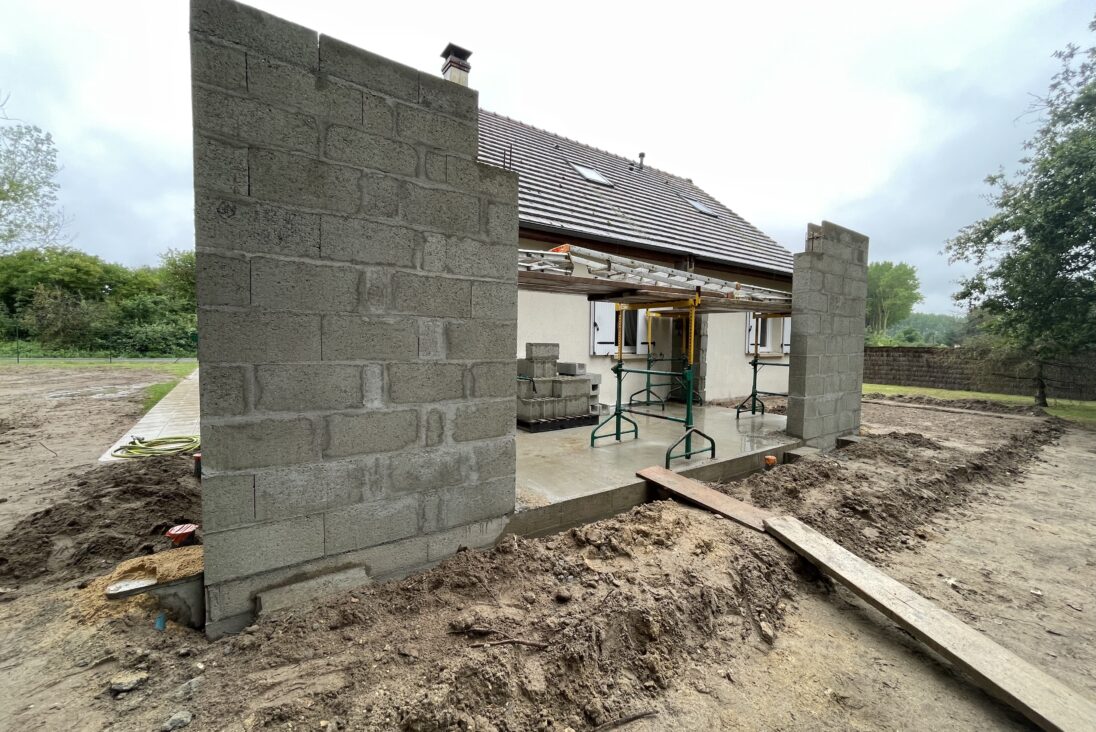 Extension Maison Habitation Cléré Les Pins (37)