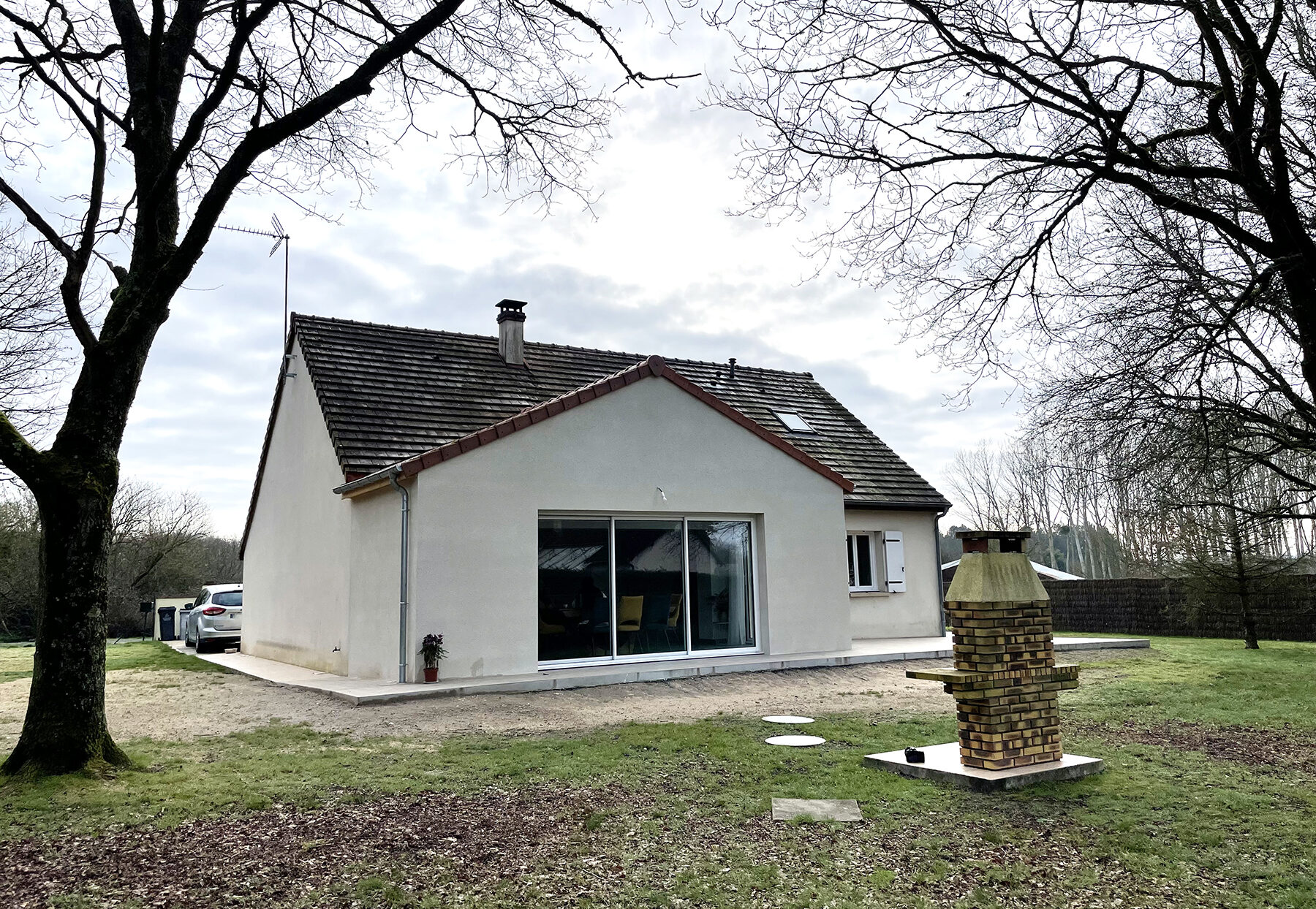 Extension Maison Habitation Cléré Les Pins (37)